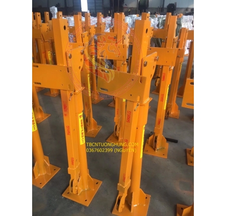 Khung cẩu xoay mini 360 độ 500kg gắn xe ô tô bán tải