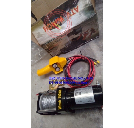 Tời điện bình 2000lbs 12v 24v taiwan