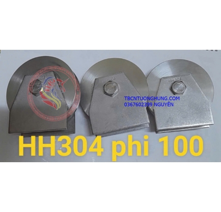 Bánh xe inox 304 rãnh V