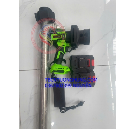 Bơm dầu nhớt pin Brushless thùng phuy