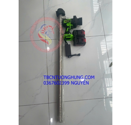 Bơm dầu nhớt pin Brushless thùng phuy