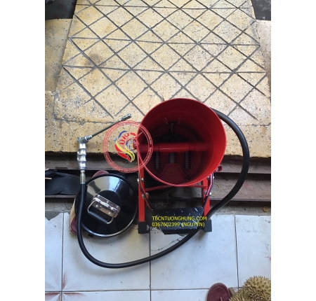 THÙNG BƠM MỠ BÒ ĐẠP CHÂN 8KG 10KG KOORFLCO
