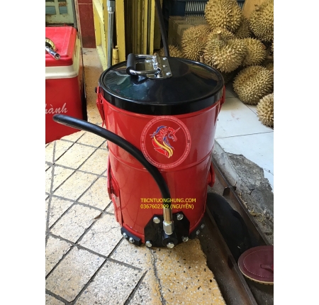 THÙNG BƠM MỠ BÒ ĐẠP CHÂN 8KG 10KG KOORFLCO