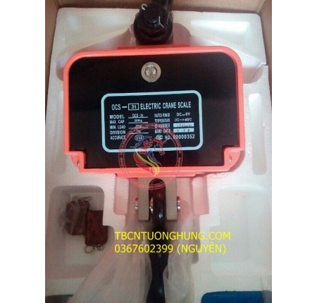 CÂN TREO ĐIỆN TỬ 2 TẤN OCS TAIWAN