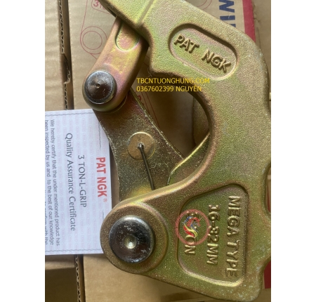 Cóc kẹp cáp S-3000CL 3 tấn PAT NGK 16mm-32mm Taiwan