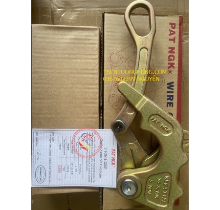 Cóc kẹp cáp S-3000CL 3 tấn PAT NGK 16mm-32mm Taiwan