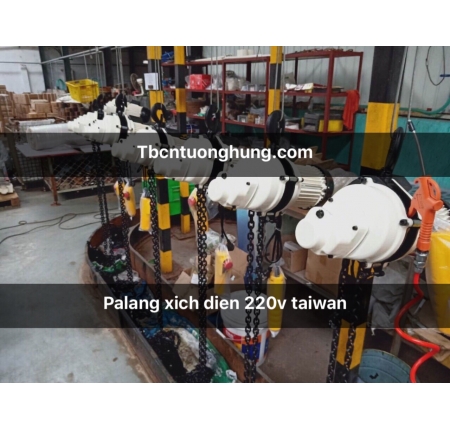 PALANG XÍCH ĐIỆN 1000KG KIO TYPE 220V TAIWAN