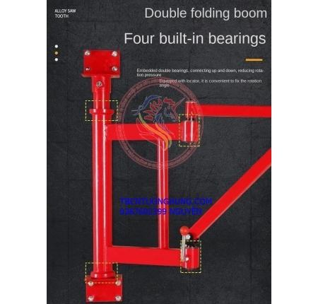 Khung treo tời điện 200kg gia đình