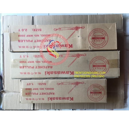 TỜI CÁP LẮC TAY 3 TẤN KAWASAKI WRP-3000
