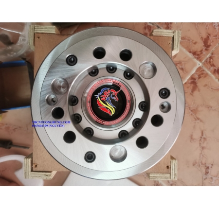 Mâm cặp thủy lực máy tiện EM-CNT taiwan 3 chấu
