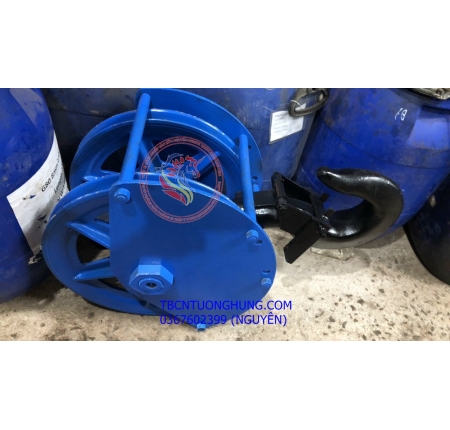 Pully móc cẩu 2 rãnh palang cáp điện china