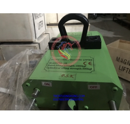 Nam châm nâng hàng tay gạt Psk 1 tấn PML-10 Taiwan