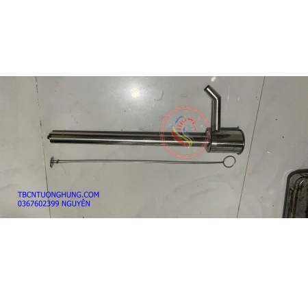 Ống bơm dầu inox kéo tay 60cm