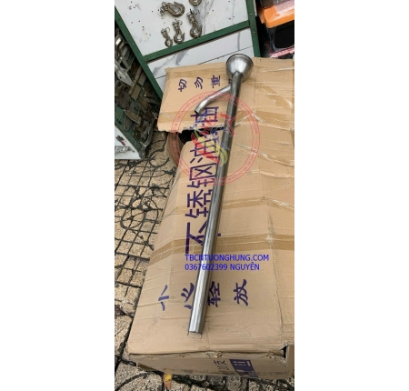 Ống bơm inox thùng phuy 200 lít