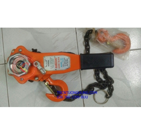 Palang xích lắc tay kawasaki 0.75 tấn 750kg va-0.75
