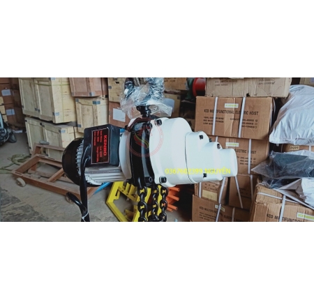 Pa lăng xích điện 1 tấn 1000kg 220v Kenbo Fujifa Fag