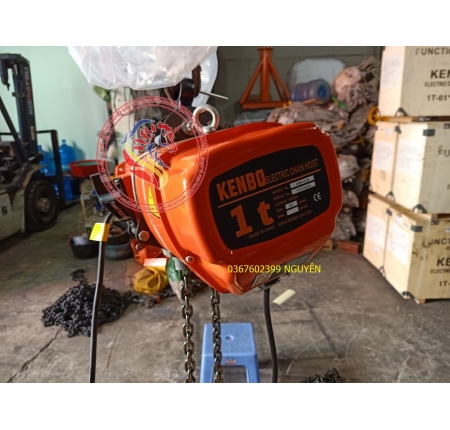 Pa lăng xích điện cố định KKBB Kenbo 0,5 tấn 1 tấn 2 tấn 3 tấn 5 tấn 380v