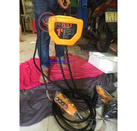 PALANG XÍCH ĐIỆN JULI 1 TẤN 1000KG 6 MÉT HITACHI TYPE
