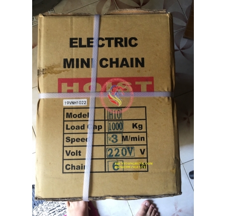 PALANG XÍCH ĐIỆN KONDO 1 TẤN 1000KG 220V