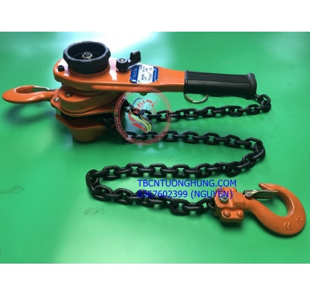 Palang xích lắc tay nitto 0.75 tấn 1,5 mét VR08 china