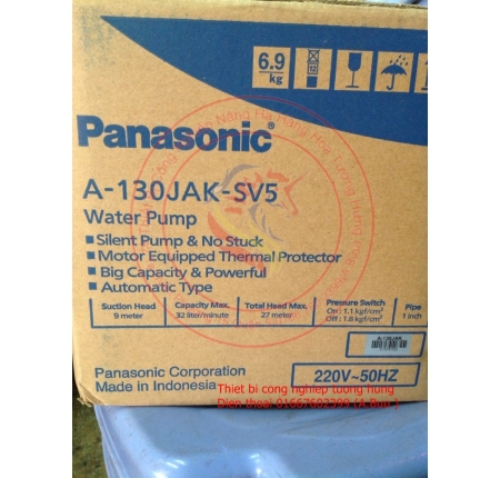 MÁY BƠM NƯỚC PANASONIC A-130JAK (Bơm tăng áp)