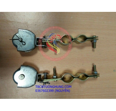 Pully ròng rọc sắt Kawasaki treo dây điện cầu trục