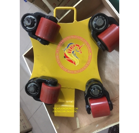 RÙA XOAY 360 ĐỘ KAWASAKI 3 TẤN BÁNH PU 