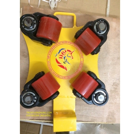 RÙA XOAY 360 ĐỘ KAWASAKI 3 TẤN BÁNH PU 