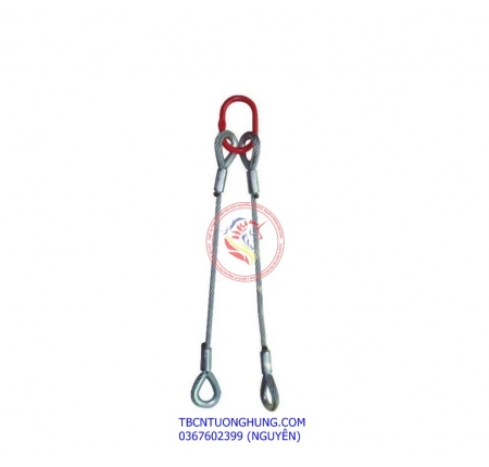 Bộ sling cáp cẩu hàng kawasaki 2 chân 3 chân 4 chân