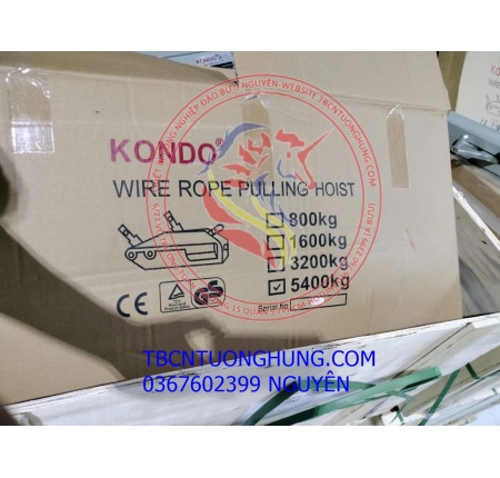 Tifo cáp kondo 5.4 tấn japan type