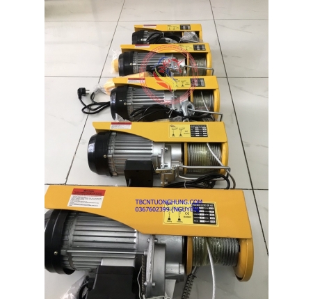 Tời điện nhanh Pa400 200kg/400kg 20 mét/phút Taiwan