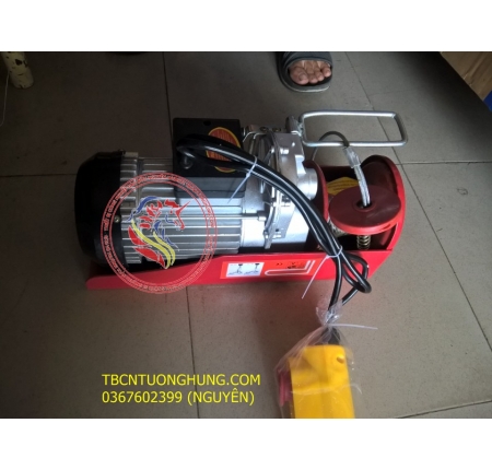 Tời điện mini gia đình 100kg Pa200