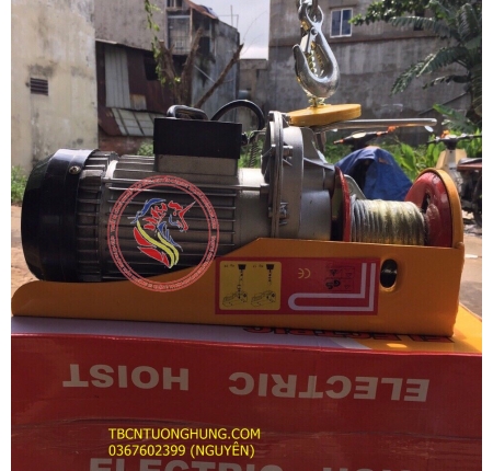 Tời điện mini gia đình 100kg Pa200