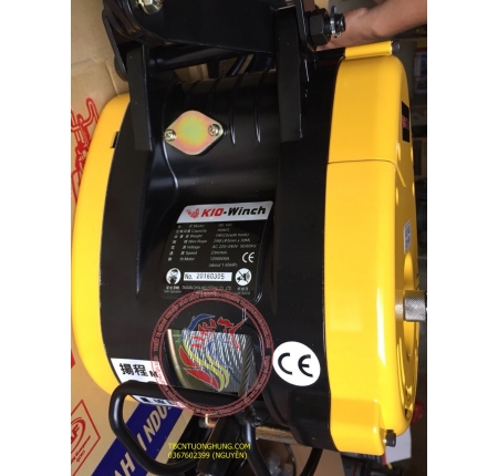 TỜI ĐIỆN TREO KIO WINCH SK160 160KG TAIWAN 