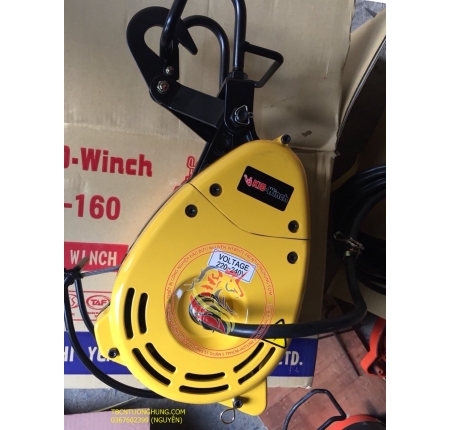 TỜI ĐIỆN TREO KIO WINCH SK160 160KG TAIWAN 