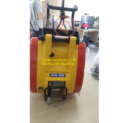 TỜI ĐIỆN TREO 500KG KIO WINCH TAIWAN