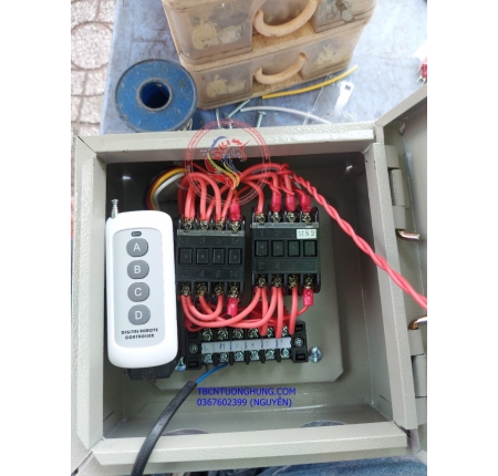 TỦ ĐIỆN ĐIỀU KHIỂN TỪ XA TỜI ĐIỆN KCD 220V 380V