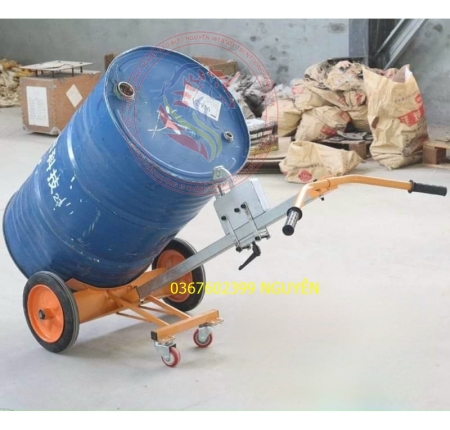 Xe di chuyển thùng phuy nghiêng Fujifa 450kg M450